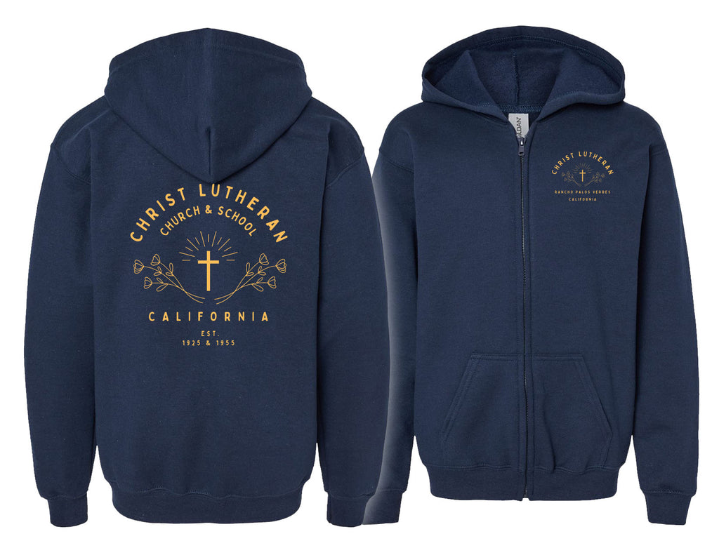 CL Basics Youth Zip Hoodie