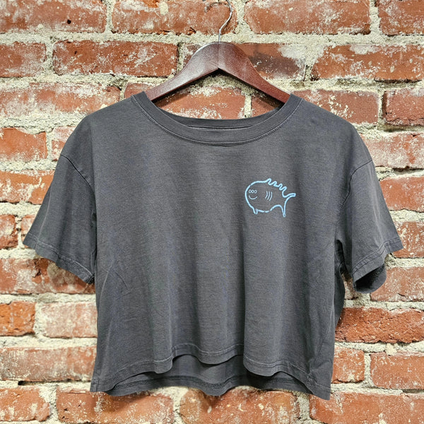 3 eyed Fish Party Crop Top