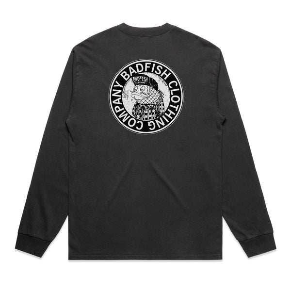 Badfish Badge HEAVY L/S tee