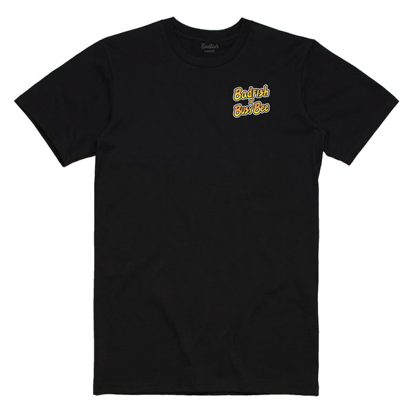 Badfish X Busy Bee Black Tee