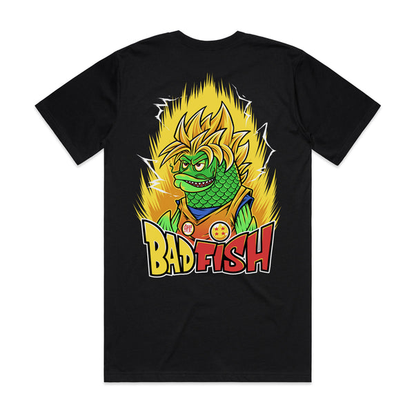 Badfish DRGNBALLZ GOFISH Black Tee