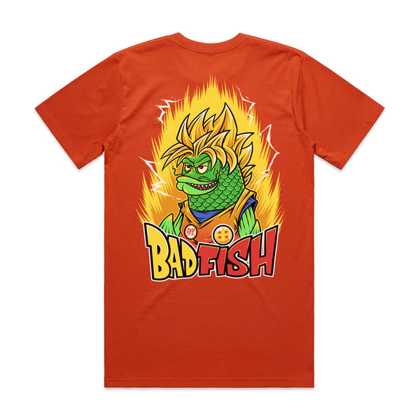 Badfish DRGNBALLZ GOFISH Orange Tee