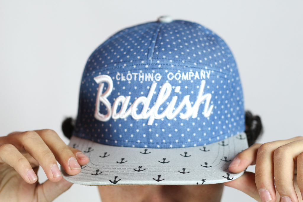Badfish Script-Anchor Brim Hat