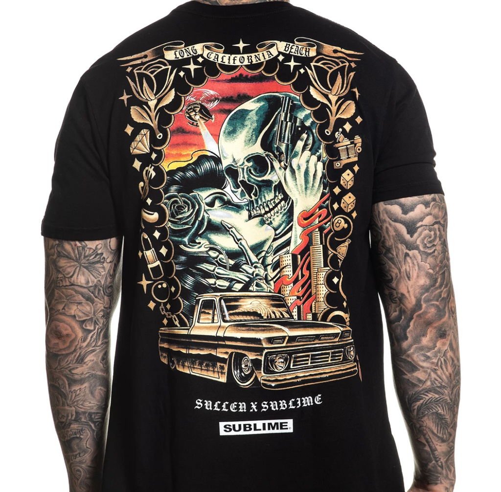 Sullen x Sublime Saw Red Shirt